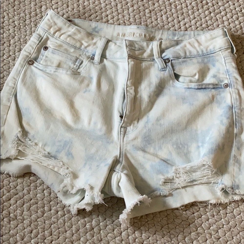 bleach hi-rise shortie AE